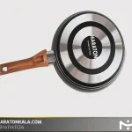 زیره تابه مدل فورج رنگ مشکی ماراتن
