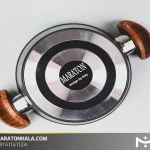 زیره قابلمه مدل فورج رنگ مشکی ماراتن